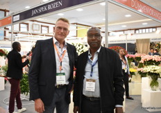 Eric Spek together with Kipng’etich Bett with Flora Ola ltd.